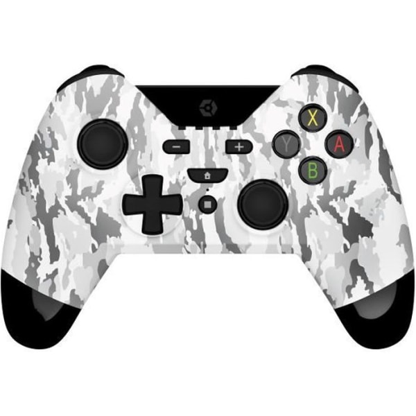 Gioteck - WX4 - Bluetooth Switch Controller - Ergonomisk design - Trådlös - (Grå Camo)