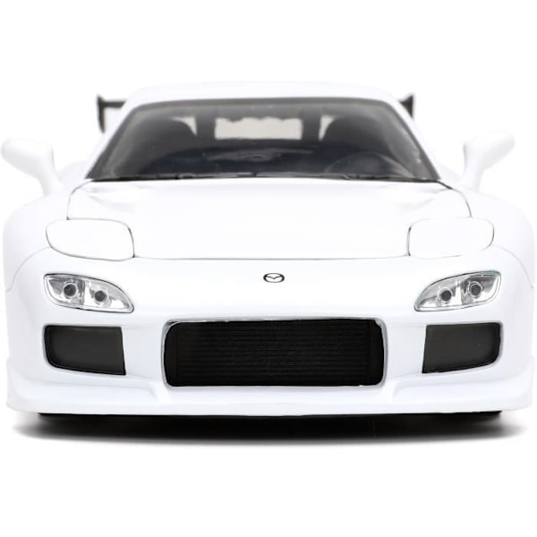 Modellbil - JADA - Mazda RX-7 1993 - Skala 1:24 - Vit färg - Diecast Vit