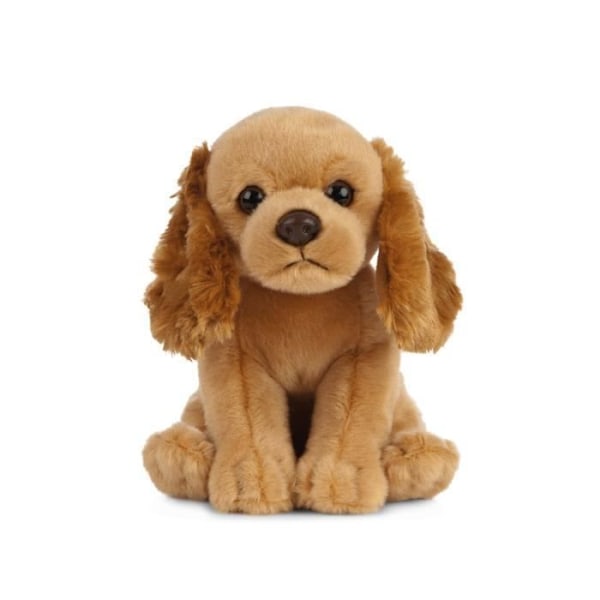 Living Nature Plyschleksak - Uppstoppad Cocker Spaniel-valp (16 cm) - Brun - För alla åldrar