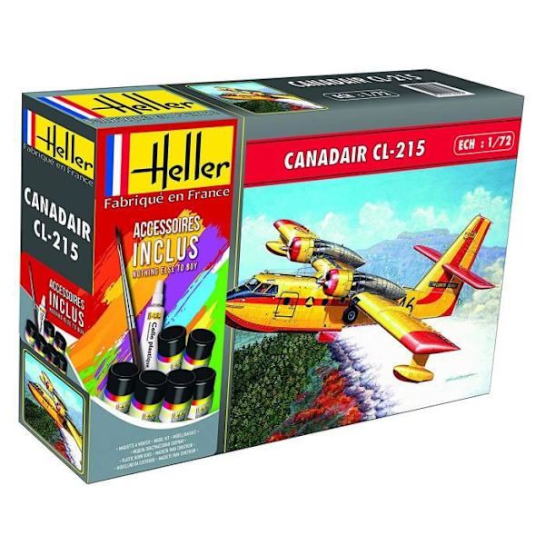 Flygplansmodell: Komplett kit: Canadair CL-215 Unik vinge Unik färg
