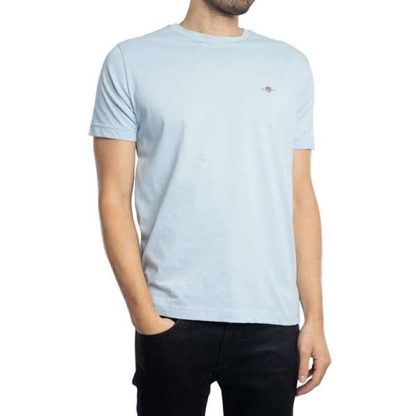 T-shirt Regular Med Shield - GANT Blå M