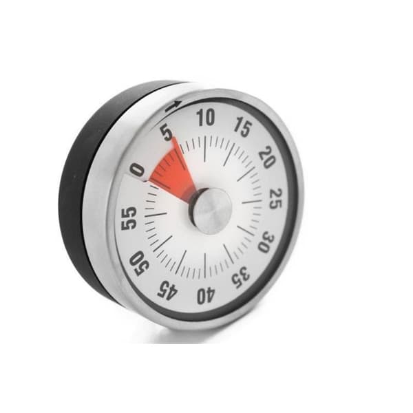Analog köks timer 80x(H)30 mm - Hendi Vit
