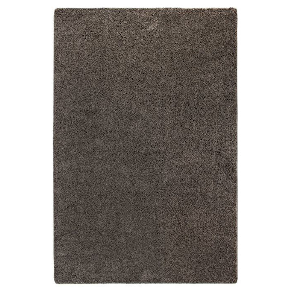 Matta - under matta Larondo Mjukvävd Shaggy matta för vardagsrum Plain Taupe 50 x 80 cm