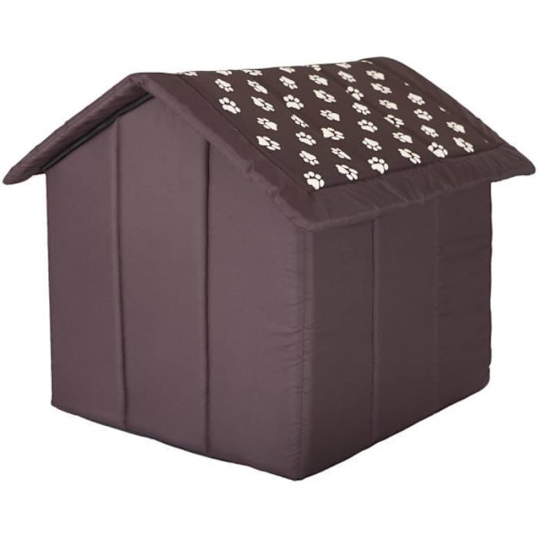 Hobbydog R5 BUDBWL3 Doghouse R5 70 x 60 cm Brun med XL Ben Brun 2 kg