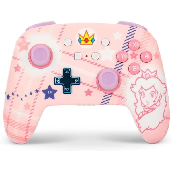 Gamepad - POWER A - Nintendo Switch - Trådlös - Rosa - Peach persika