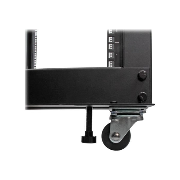 Server Rack - StarTech.com - 4POSTRACK25U - 25U - Justerbart djup - Svart