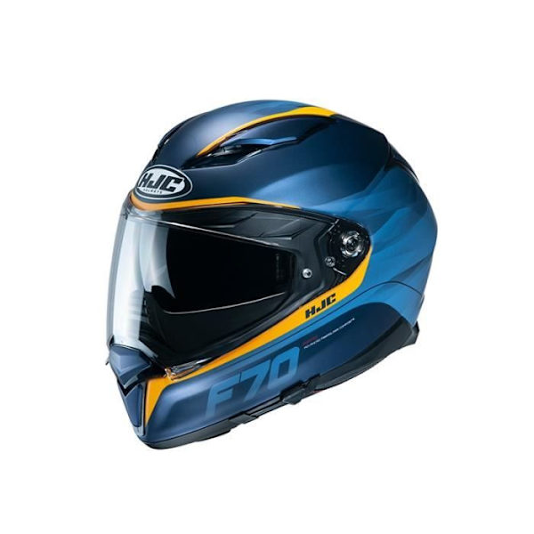 HJC F70 FERON BLUE MC2SF HELFACE HJÄLM S Blå M