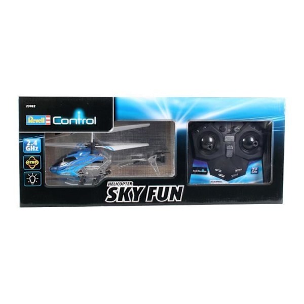 REVELL CONTROL Sky FUN RTF 3-kanals 2,4 GHz radiostyrd helikopter - Pojke 15 år - Inomhus och utomhus