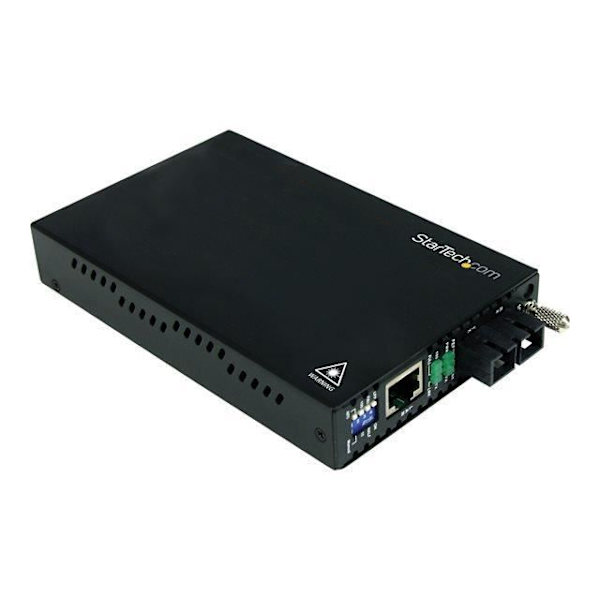 Single-mode fiberoptisk Ethernet-omvandlare SC 10/100 Mb/s - STARTECH - ET90110SM302