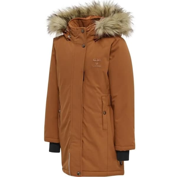 Huvjacka flicka Hummel Alma Tex - brun - 6 år brun