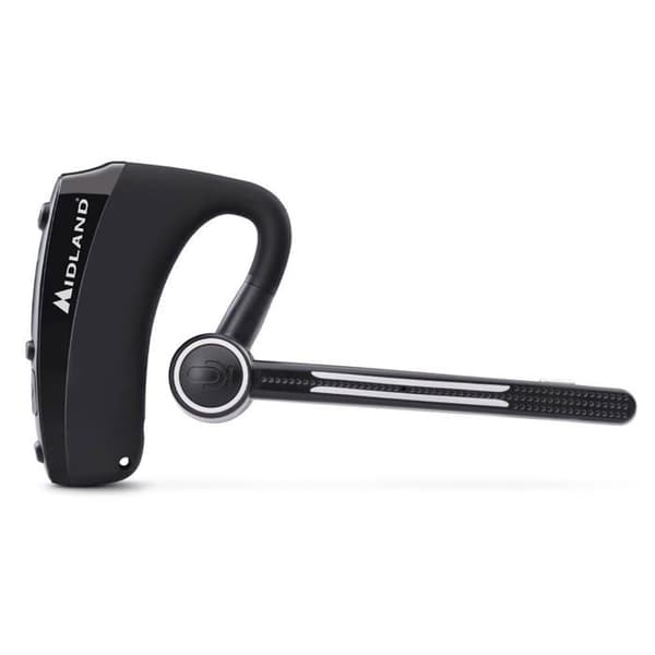 Bluetooth-hörlurar - MIDLAND - C1521 - Supra-aural - Inbyggd PTT - MWE brusreducering Svart