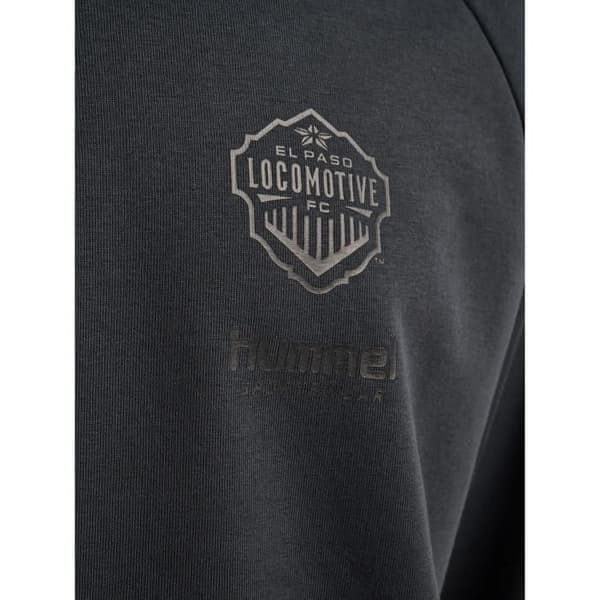 Oversize huvtröja Hummel El Paso - ebony ebenholts M