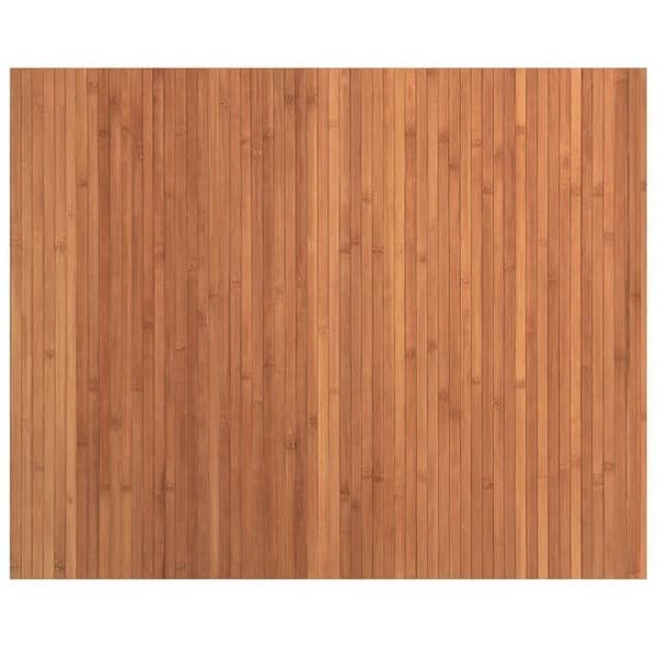 vidaXL Rektangulär matta brun 80x100 cm bambu 376770 brun