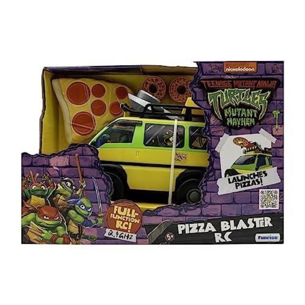 NINJA TURTLES FJÄRRKONTROLLERADE FORDON NINJA TURTLES PIZZA BLASTER RC 710