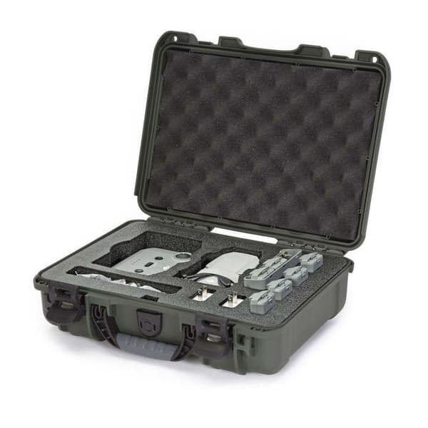 Fodral till Nanuk 910 DJI Mavic Mini 2 Fly More drönare oliv