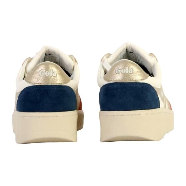 GOLA Grandslam Trident White Sneakers - Spetsar - Herr - Läder Vit/org 40