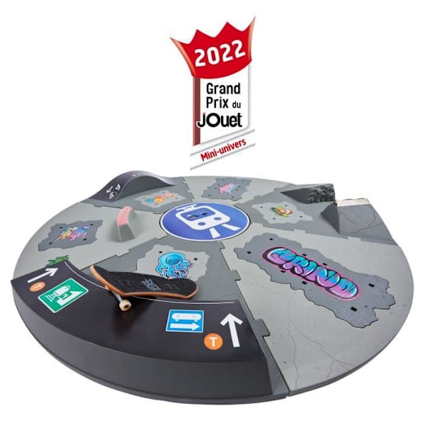 Shredline 360° Motoriserad Ramp - Tech Deck - Finger Skate Flerfärgad