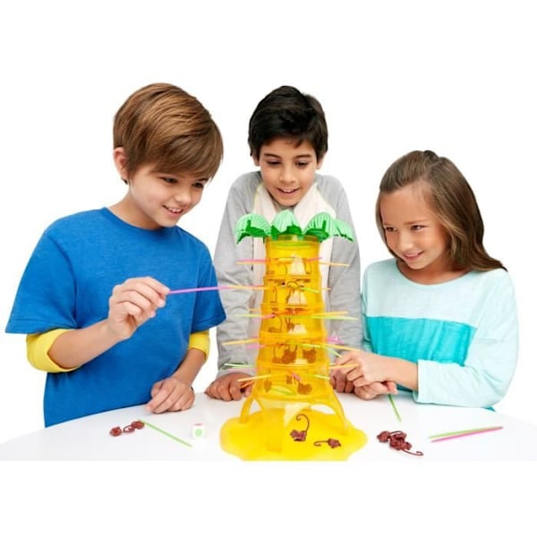 Mattel Games - SOS Ouistiti - Sällskapsspel för Familjer - 5 år och uppåt 52563 Flerfärgad