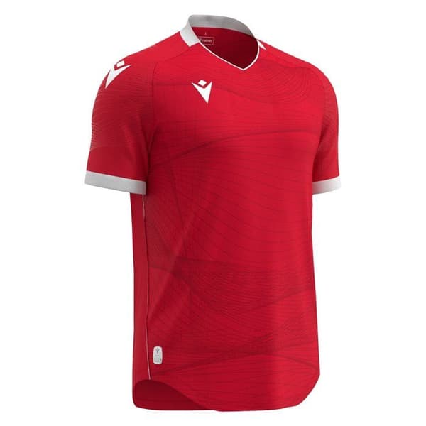 Maillot Macron Wyvern Eco röd/vit jag