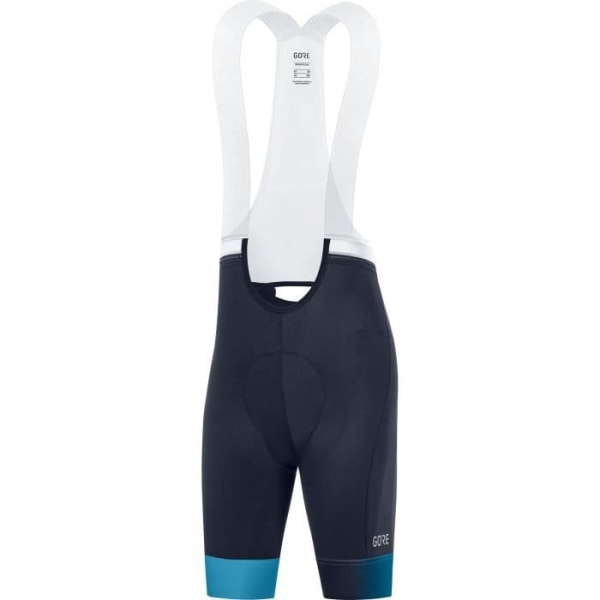 Gore Ardent Bib bib-shorts för kvinnor - mörkblå/himmelblå - andas och snabb - storlek 34 Mörkblå/himmelblå 34