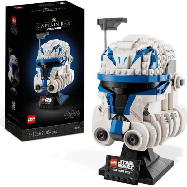 LEGO® Star Wars 75349 Kapten Rex hjälm, byggbar modellsats för vuxna