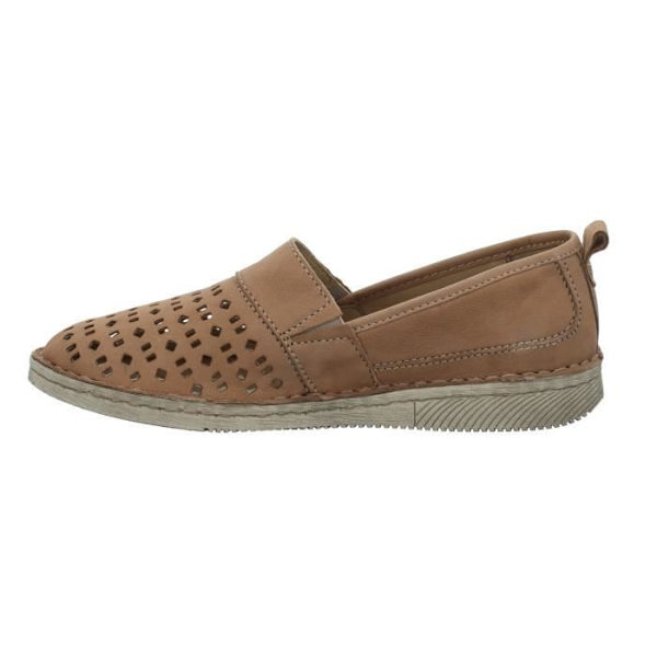 Loafers för kvinnor - JOSEF SEIBEL Sofie 27 - Beige - Spetsar - Läder - Platta Beige 38