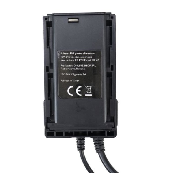 PNI Adapter för 12V-24V strömförsörjning och utomhusantenn för Escort HP 72 portabel CB radiostation -