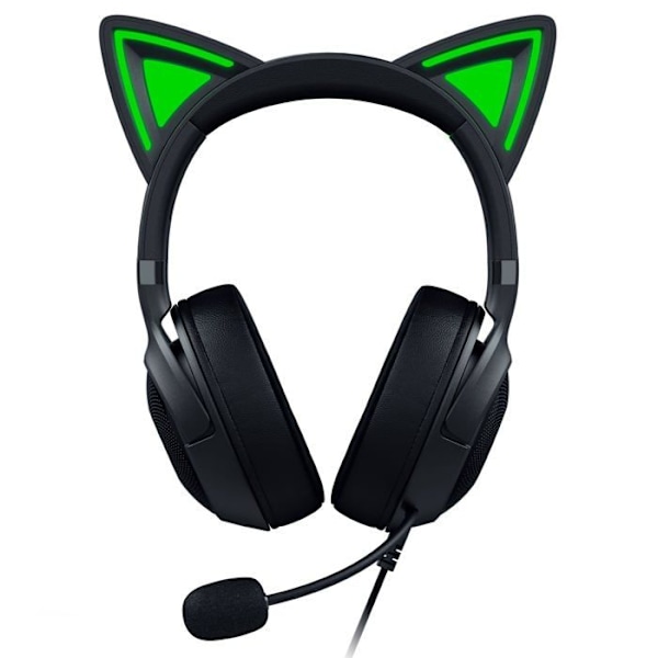 Spelheadset - Razer - Kraken Kitty V2 - Svart - USB-A - Över örat