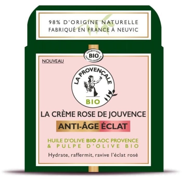 LA PROVENCALE BIO Rose de Jouvence Cream Anti-Aging Radiance - 50 ml