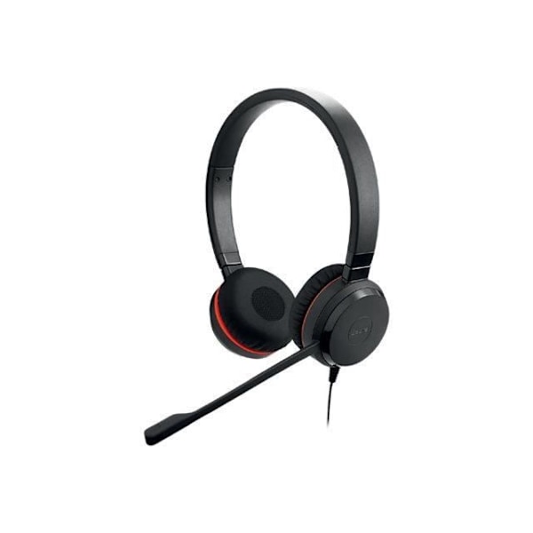 Hörlurar - Jabra - Evolve 20SE MS - Kabelansluten - Stereo - Brusreducering