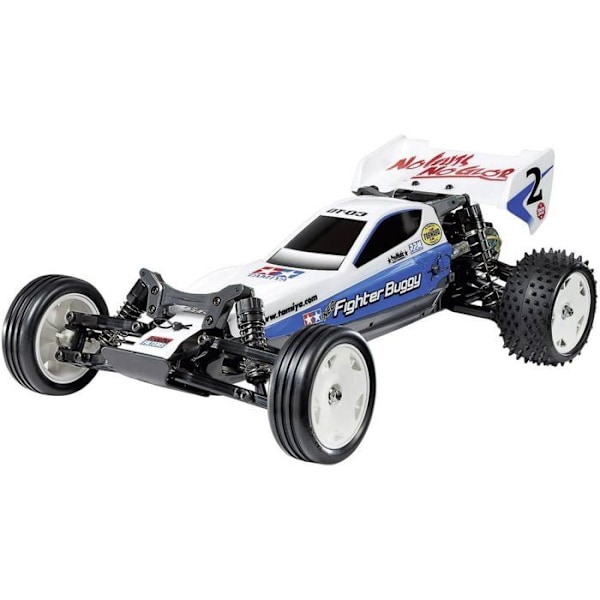 Buggy RC Neo Fighter DT03 - TAMIYA - Radiostyrd bil - Vit - Polykarbonat - Barn - Utomhus