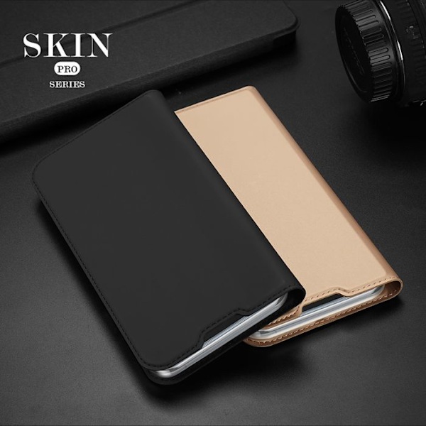 Etui för iPhone 14 Pro - Dux Ducis - Skin Pro - Svart - Semihård - Hög kvalitet Svart