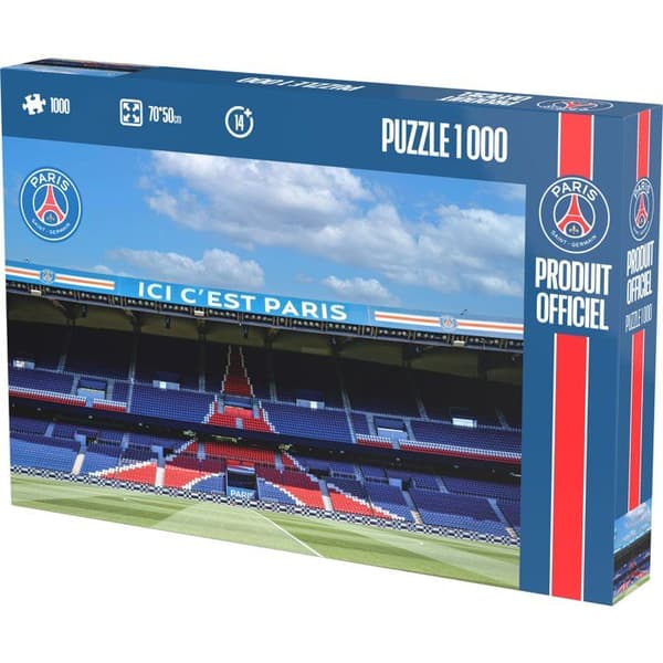 Pussel 2D - MEGABLEU - Paris Saint Germain - 1000 bitar - Från 14 år