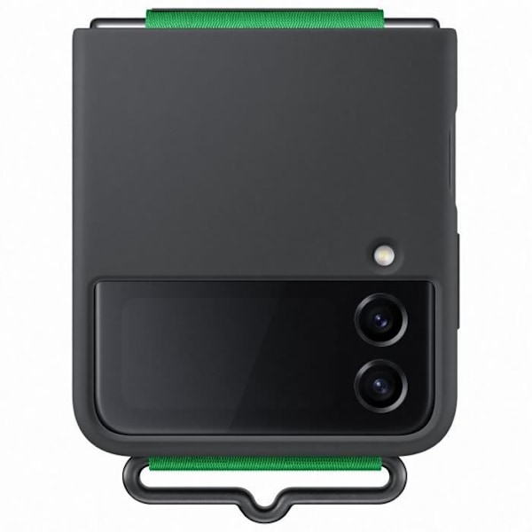 Silikonfodral med snodd SAMSUNG Galaxy Z Flip4 svart Svart