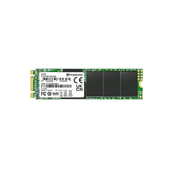 TRANSCEND MTS830S 4 TB M.2 2280 SATA III 6 GB-S intern solid state-enhet