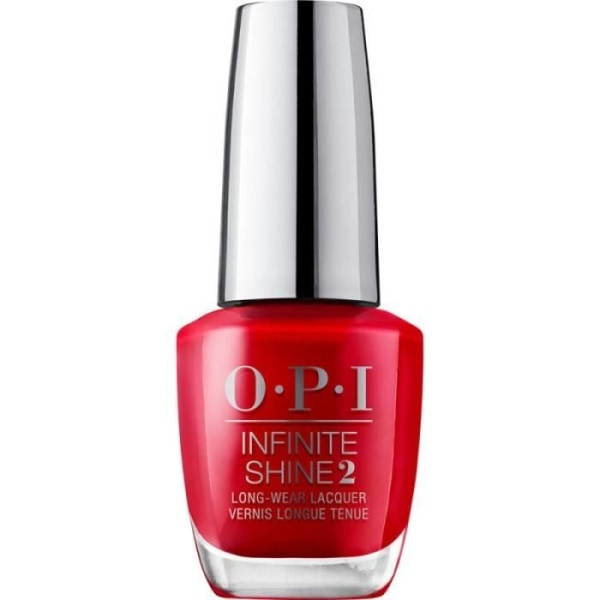 Nagellack - OPI - Infinite Shine Big Apple Red - Röd - Håller upp till 11 dagar