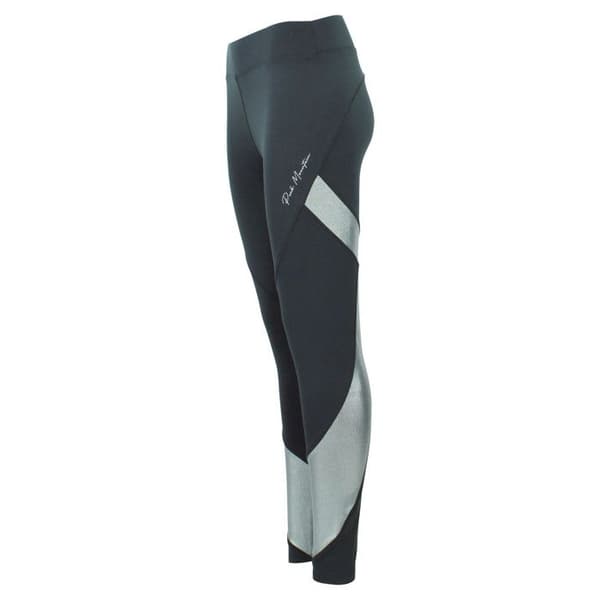 ATHLET tekniska leggings för damer Svart silver S