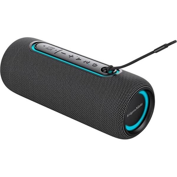 Kruger&Matz Rue KM0563 Trådlös Bluetooth-högtalare 20W TWS RGB IPX5 Svart