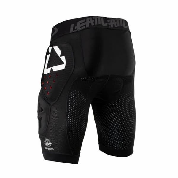 Kort Leatt Impact 3DF 4.0 svart vit XL