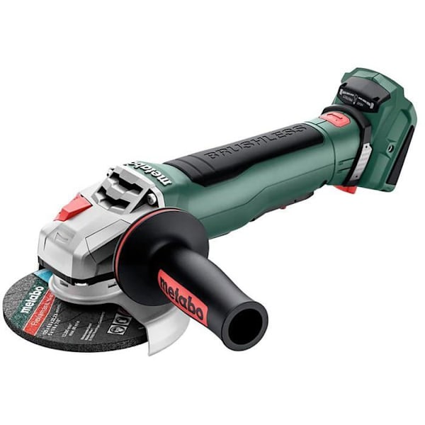 Metabo WPB 18 LT BL 11-125 Snabb sladdlös vinkelslip - Pick + Mix batteri - 1100W - 125mm