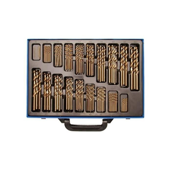 HSS borrset koboltlegering 5% 1 - 10 mm | 170 stycken