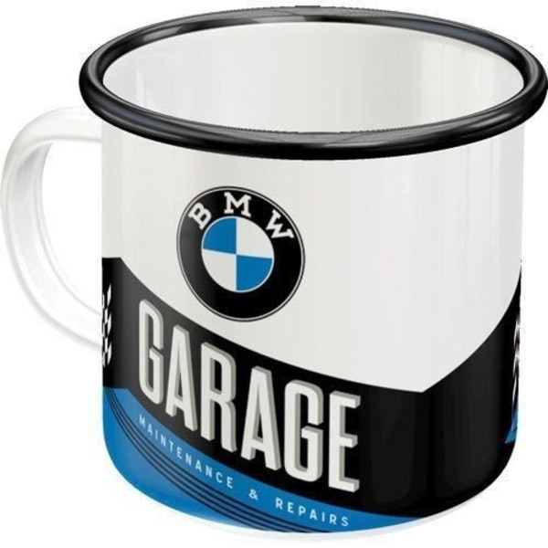 Kaffemugg i metall: BMW Garage