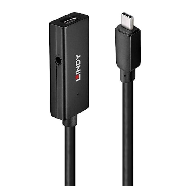 ACTIVE FÖRLÄNGNINGSLAD USB 3.2 C-C, 5M LINDY 43356