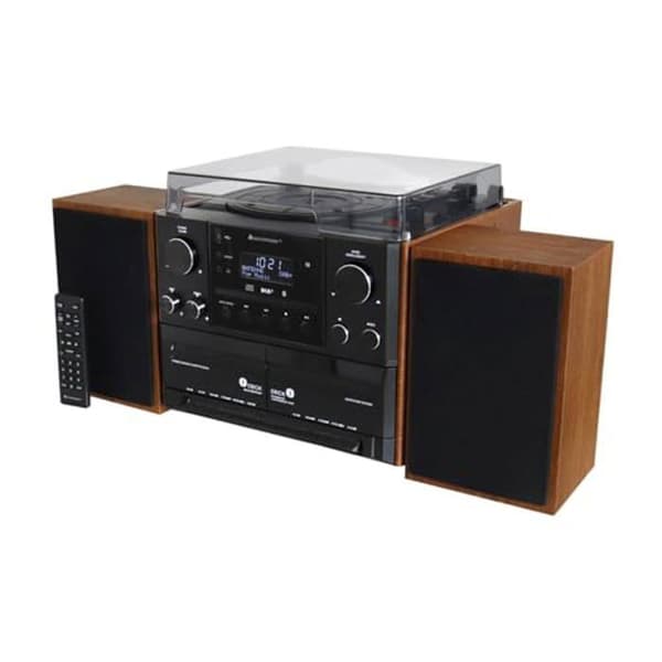 Hi-Fi-system - SOUNDMASTER - MCD5600BR - DAB+ - Bluetooth - Dubbel kassett Brun