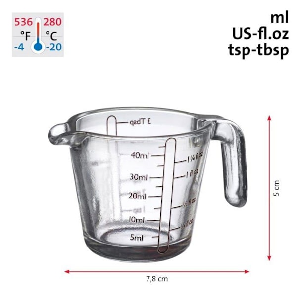 Mätglas - mätare - sked - provrör i köket Westmark - 305522E3