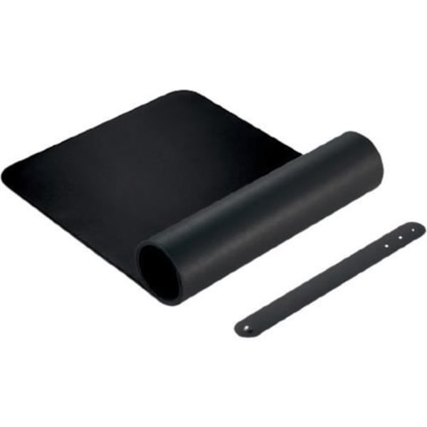 Sigel roll-up skrivbordsunderlägg 80x30 cm svart konstläder