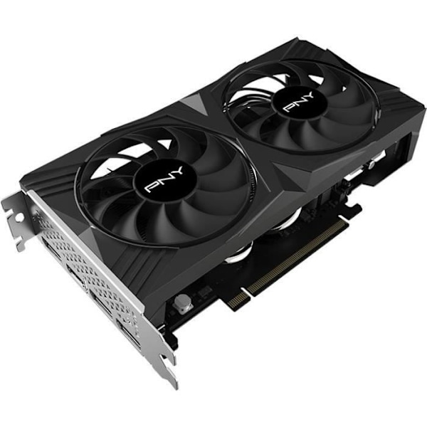 PNY - Grafikkort - GEFORCE RTX™ 4060 8GB VERTO Dual Fan Edition DLSS 3