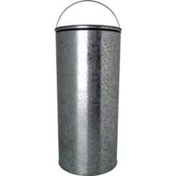 helit - Helit Pedal bin 'the step dome', 52 liter, silver - Färg: Svart