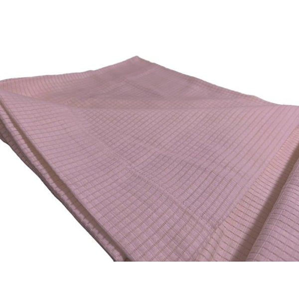 Zer0bed - 9638 619 0005 - Zerobed | Dubbelt Jacquard överkast i Lingot Texture Cotton | Enfärgad | 100 % bomull | Rosa