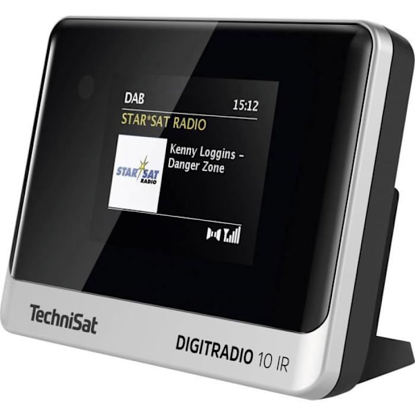 Internetbordsradio TechniSat DIGITRADIO 10 IR Bluetooth, DAB+, Internetradio, FM, WiFi med fjärrkontroll, Spotify